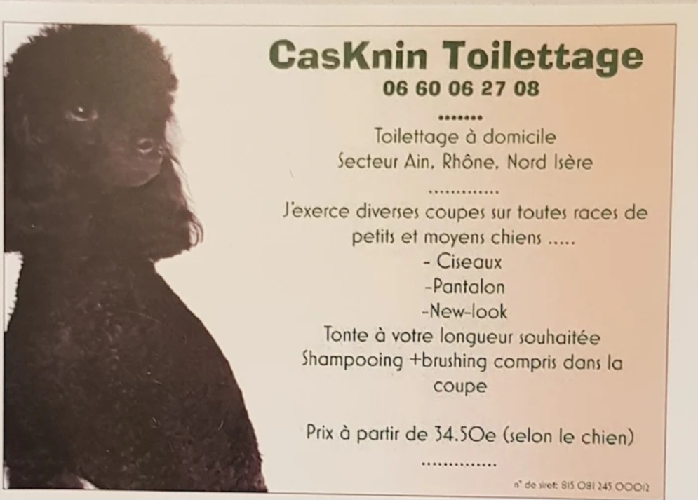 Casknin TOILETTAGE